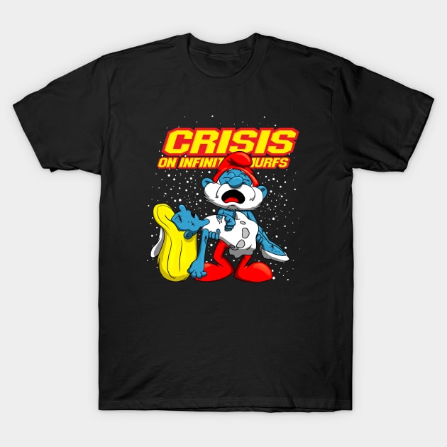 A Little Blue Crisis T-Shirt by Ihlecreations